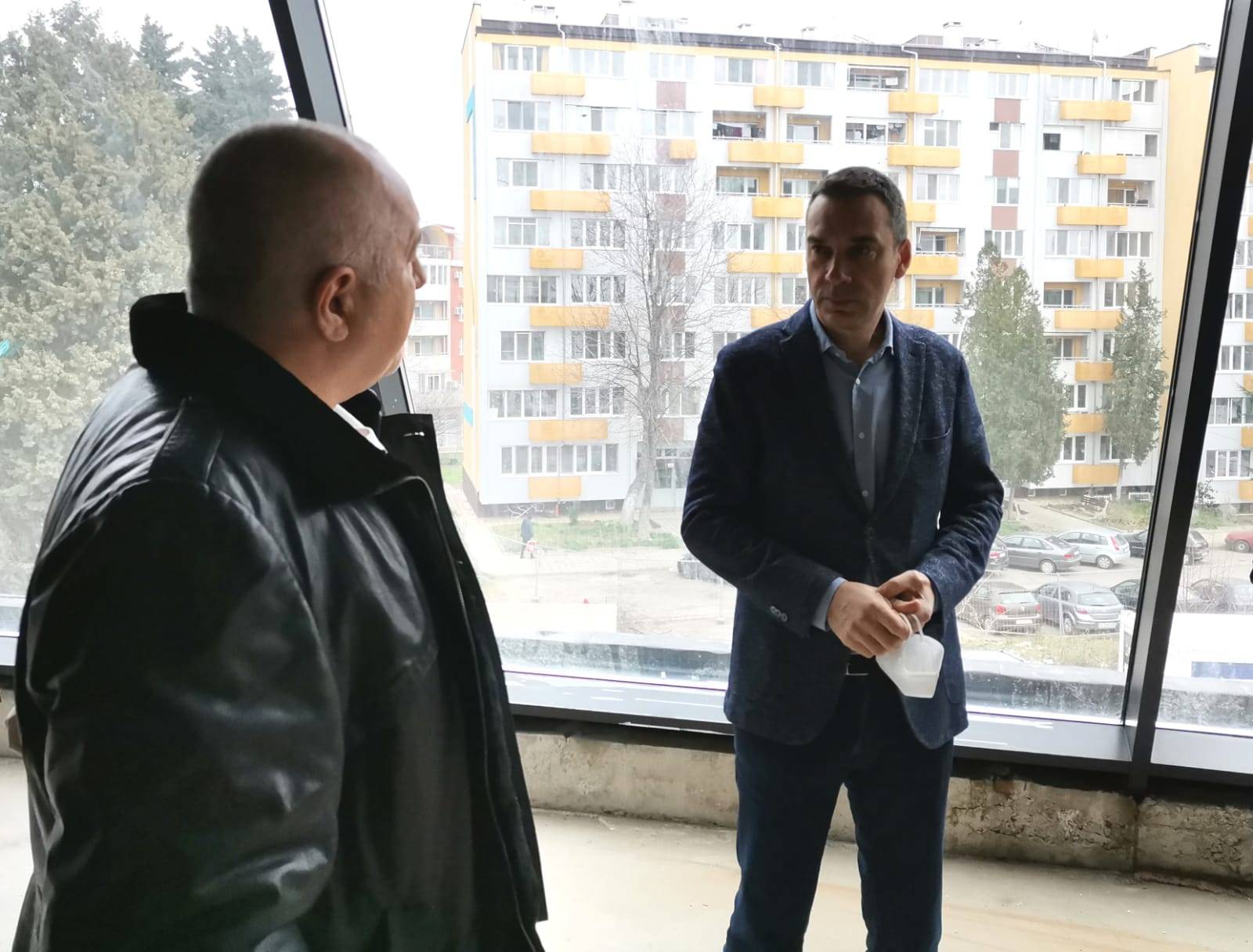 Премиерът Борисов и кметът на Бургас Димитър Николов